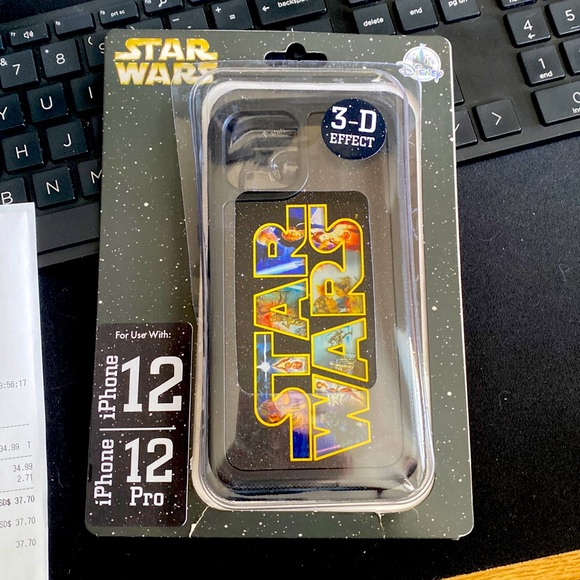 Disney Other - StarWars iPhone 12/12 Pro phone case, brand new. I bought the wrong size.